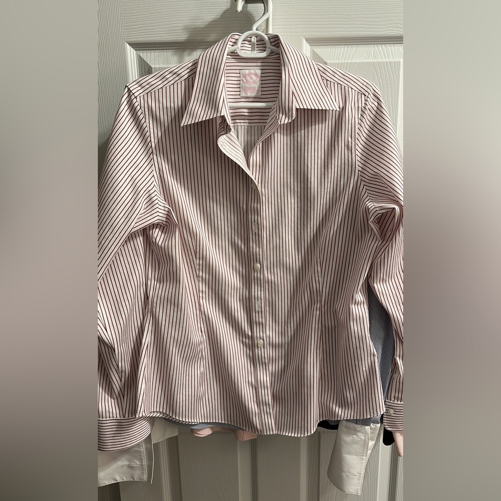 COPY - Closet clean out! 8 Brooks Brothers, women’s button down shirts, size 10